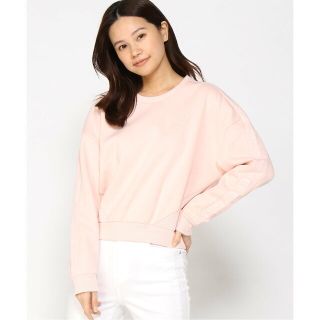 ゲス(GUESS)の【ライトピンク(LTPP)】(W)Valencia Logo Pullover(トレーナー/スウェット)