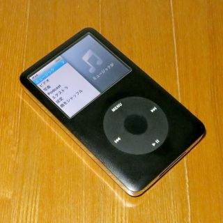 アップル(Apple)のApple iPod classic 160GB ブラック(ポータブルプレーヤー)