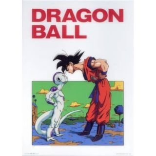 ドラゴンボールZ フリーザ編 プラ製ビジュアルアートポスター 鳥山明の ドラゴンボールZ フリーザ編 プラ製ビジュアルアートポスター 鳥山明の