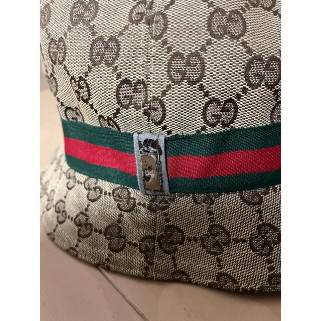 Gucci(グッチ)の最終価格GUCCI中古パケットハットＬ　ユニセックス レディースの帽子(ハット)の商品写真