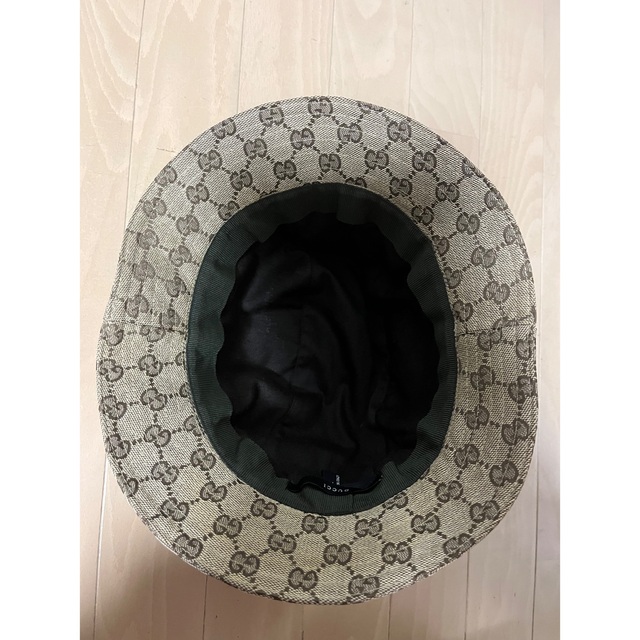 Gucci(グッチ)の最終価格GUCCI中古パケットハットＬ　ユニセックス レディースの帽子(ハット)の商品写真