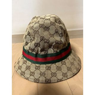 グッチ(Gucci)の最終価格GUCCI中古パケットハットＬ　ユニセックス(ハット)