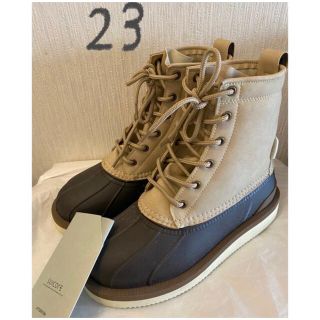 スイコック(suicoke)のSUICOKE スイコック　ALAL wqab ショートブーツ　ベージュ　(ブーツ)