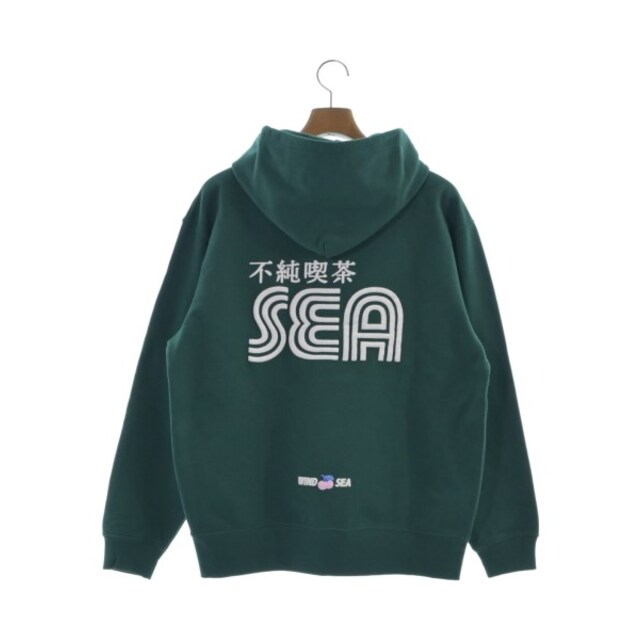 WIND AND SEA ウィンダンシー パーカー M 緑 1