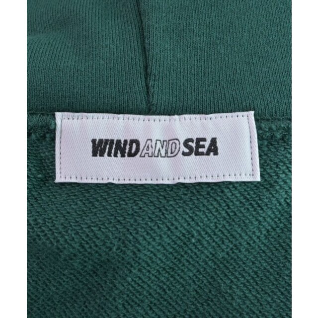 WIND AND SEA ウィンダンシー パーカー L 緑