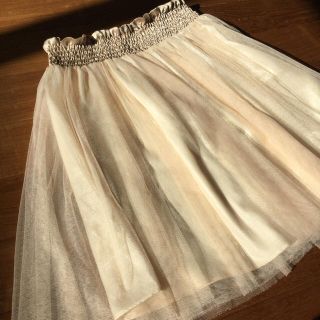 ジルスチュアート(JILLSTUART)のジルスチュアート チュールスカート(ミニスカート)