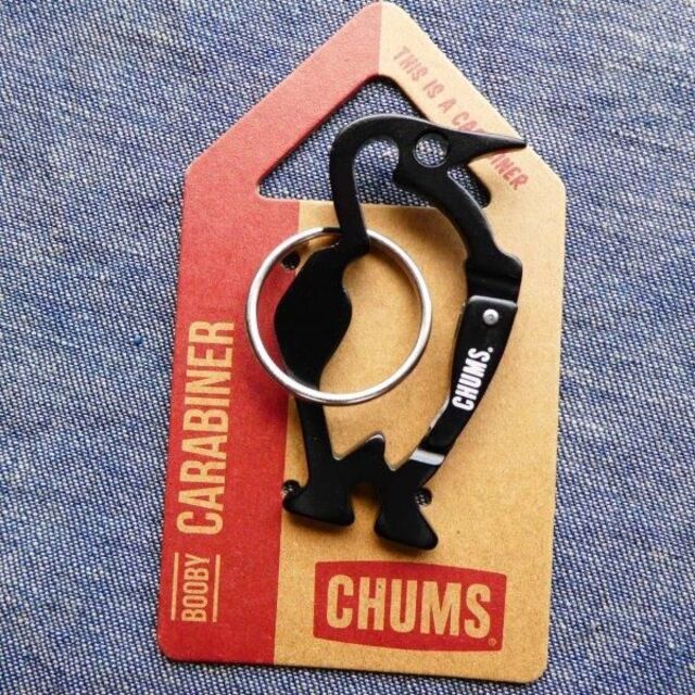 CHUMS(チャムス)のCHUMS Booby Carabiner CH62-1192 Black 新品 メンズのファッション小物(その他)の商品写真