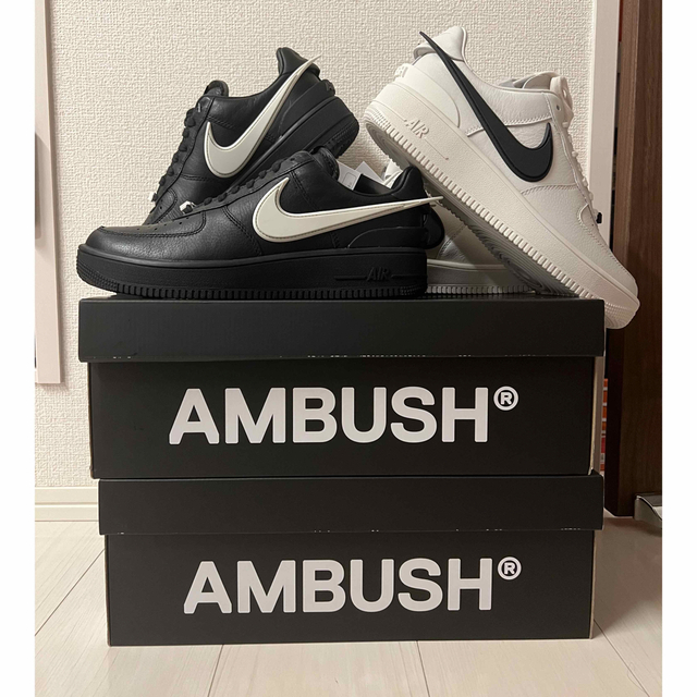 人気の春夏 エアフォース1 NIKE×AMBUSH - NIKE サイズ27cm スニーカー