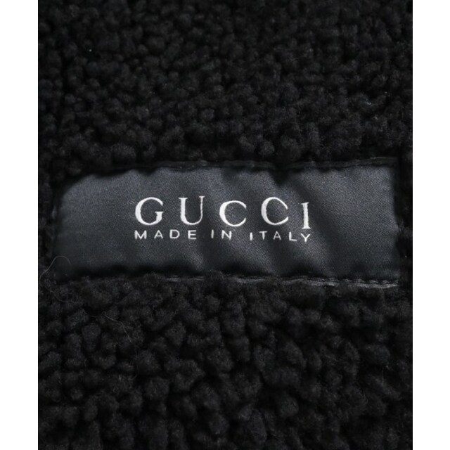 Gucci(グッチ)のGUCCI グッチ ブルゾン 52(XXL位) 黒 【古着】【中古】 メンズのジャケット/アウター(その他)の商品写真