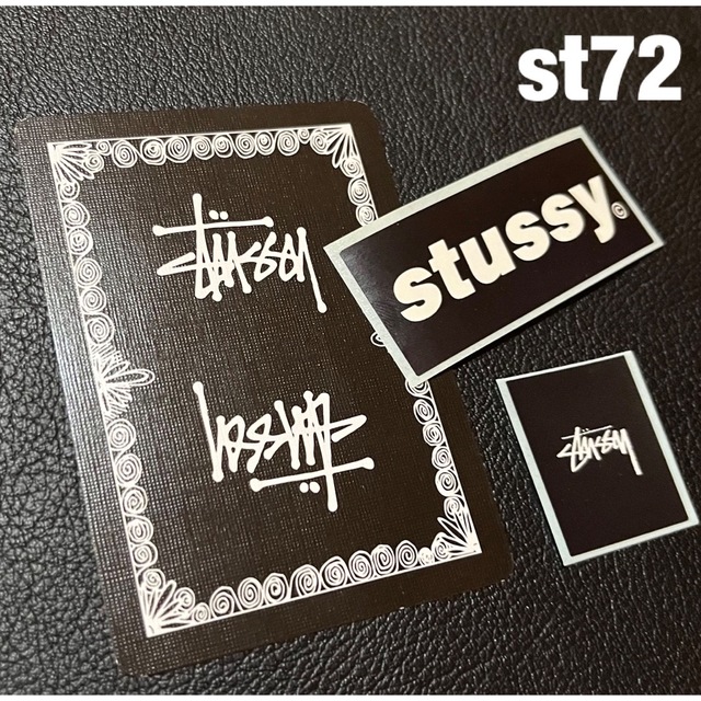 STUSSY(ステューシー)のSTUSSY Trump & Sticker ステューシー ■st72 メンズのファッション小物(その他)の商品写真