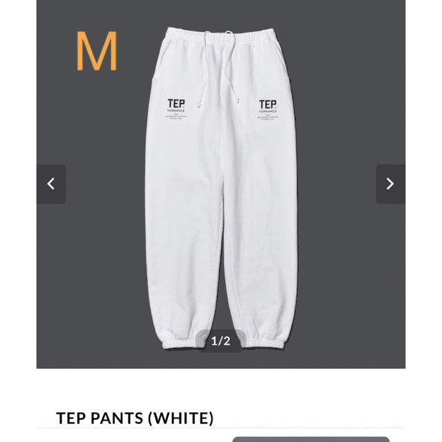 パンツennoy スタイリスト私物 TEP PANTS WHITE M - www