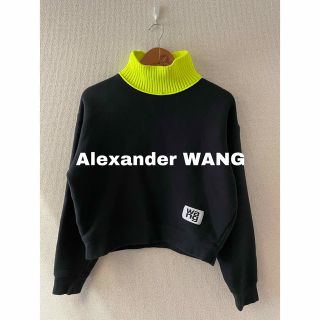 アレキサンダーワン(Alexander Wang)のAlexander WANG アレキサンダーワン　短丈スウェット　トレーナー(トレーナー/スウェット)