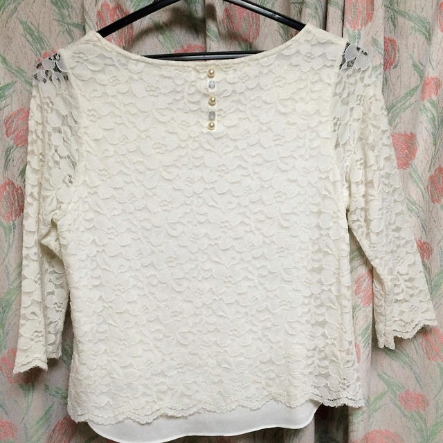 PROPORTION BODY DRESSING(プロポーションボディドレッシング)のプロポーション♡レースストレッチブラウス レディースのトップス(シャツ/ブラウス(長袖/七分))の商品写真