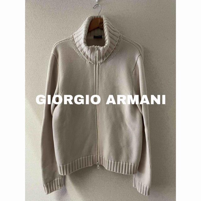 GIORGIO ARMANI ジョルジオアルマーニ　ドライバーズニット　ニットトップス