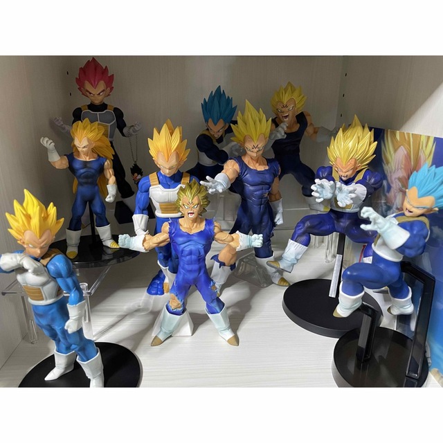 ドラゴンボール フィギュア ベジータ まとめ売り 一番くじ プライズ 10