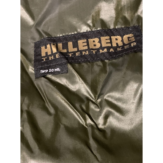 HILLEBERG(ヒルバーグ)の希少　廃盤　ヒルバーグ　タープ20 mil hillberg tarp20mil スポーツ/アウトドアのアウトドア(テント/タープ)の商品写真