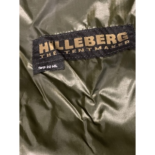 HILLEBERG - 希少　廃盤　ヒルバーグ　タープ20 mil hillberg tarp20mil