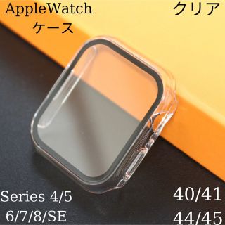 アップルウォッチ(Apple Watch)のApple Watch 4 5 6 7 8 カバーアップルウォッチ ケース　透明(保護フィルム)