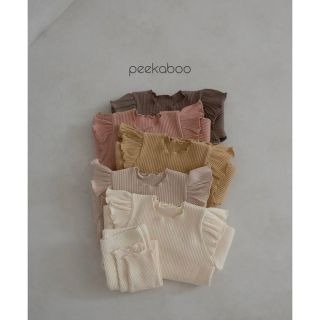 ピーカブー(PEEK-A-BOO)の【値下げ！】peekaboo Raon setup イエローXS(80)(その他)