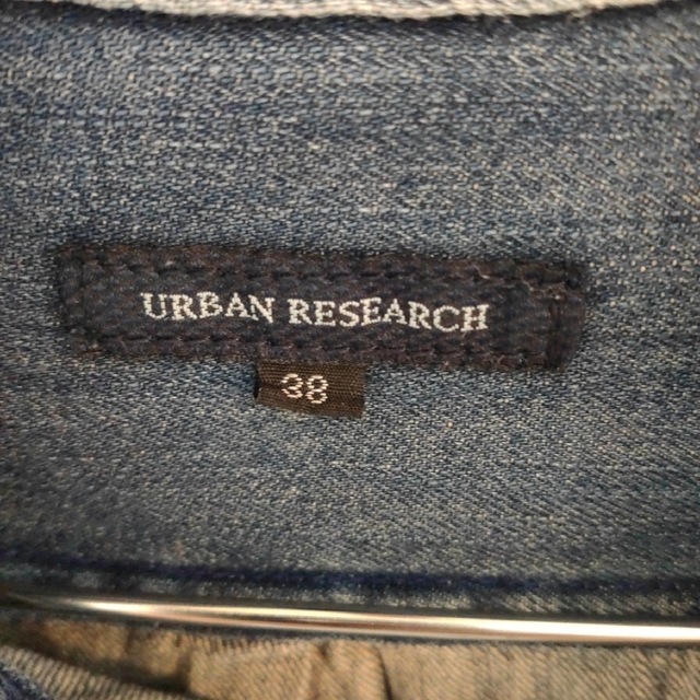 URBAN RESEARCH(アーバンリサーチ)の【URBAN RESEARCH】デニムシャツ　38サイズ メンズのトップス(シャツ)の商品写真