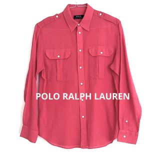 ポロラルフローレン(POLO RALPH LAUREN)のPOLO ラルフローレン　シャツ　赤　米国購入　新品(シャツ)