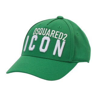 ディースクエアード(DSQUARED2)のDSQUARED2 ディースクエアード 帽子 キャップ グリーン 緑(キャップ)