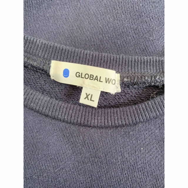 GLOBAL WORK(グローバルワーク)の【専用】グローバルワーク　長袖　トレーナー　Tシャツ　音符　スパンコール　XL キッズ/ベビー/マタニティのキッズ服女の子用(90cm~)(Tシャツ/カットソー)の商品写真