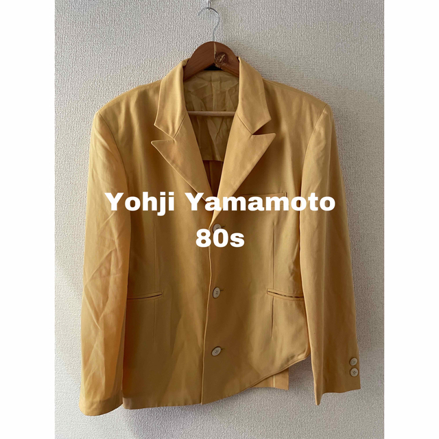 Yohji Yamamoto 80s ヨウジヤマモト　変形テーラードジャケット