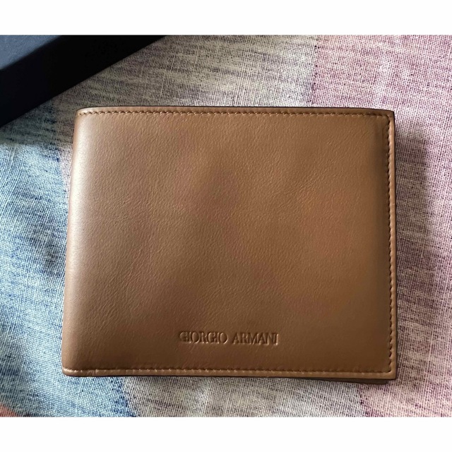 Giorgio Armani - ジョルジオ アルマーニ×ブガッティ 二つ折り財布