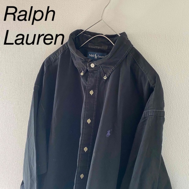 Ralph Lauren - RalphLaurenラルフローレン長袖BDシャツメンズxxl