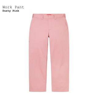 シュプリーム(Supreme)のSupreme Work Pant Dusty Pink 30 ss23(ワークパンツ/カーゴパンツ)