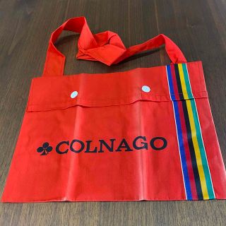 昭和レトロ COLNAGO コルナゴ サコッシュ 赤 レッド バッグ