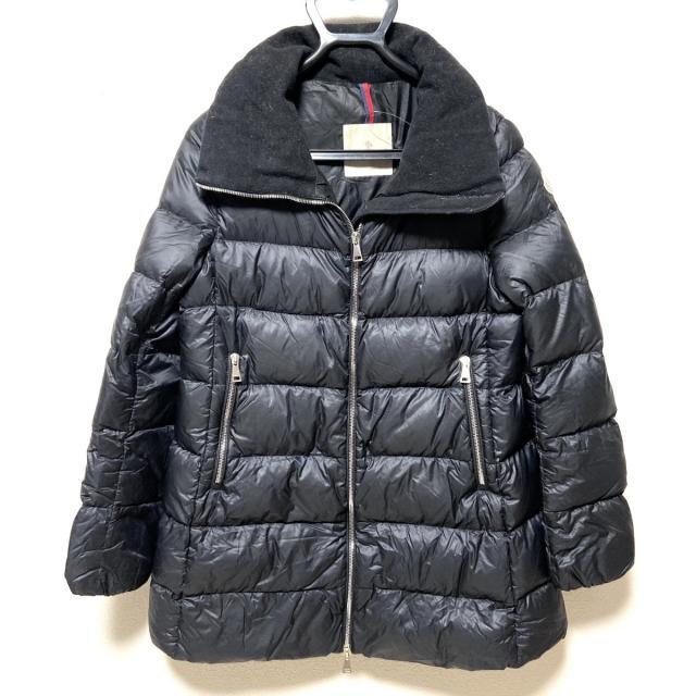 高品質正規品 MONCLER モンクレール ダウンコート サイズ1 S 黒の通販 by ブランディア｜モンクレールならラクマ 