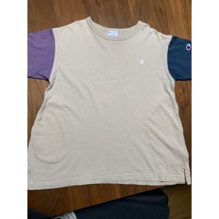 チャンピオン(Champion)のchampion バイカラー　ワンピース　130(Tシャツ/カットソー)