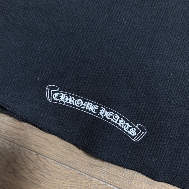 Chrome Hearts(クロムハーツ)のベビー　キッズ　クロムハーツ　ワッフル素材　長袖Tシャツ　ロンT キッズ/ベビー/マタニティのベビー服(~85cm)(シャツ/カットソー)の商品写真