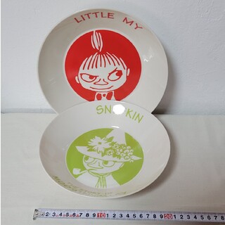 リトルミー(Little Me)の【未使用】21、5cm　スナフキン　ミイ　パスタ皿　カレー皿(食器)