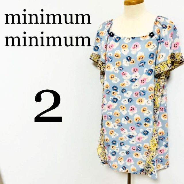 MINIMUM(ミニマム)のminimum minimum ミニマムミニマム　レディース　ワンピース　M レディースのワンピース(ひざ丈ワンピース)の商品写真