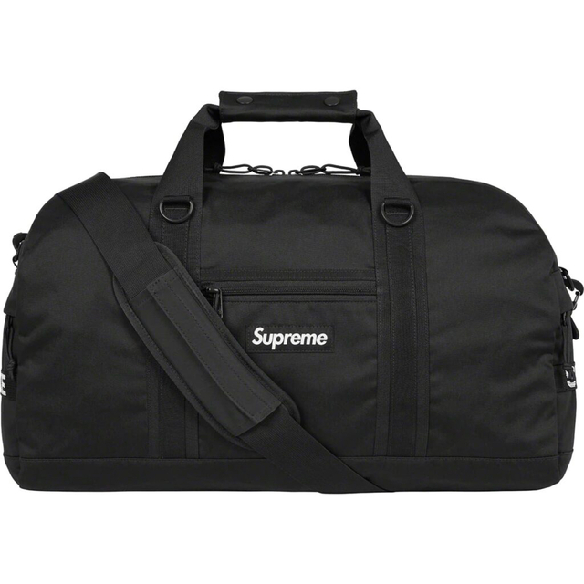 黒 Supreme Field Duffle Bag Black 23SS 新品 - ドラムバッグ