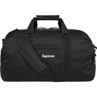 シュプリーム(Supreme)の黒 Supreme Field Duffle Bag Black 23SS 新品(ドラムバッグ)