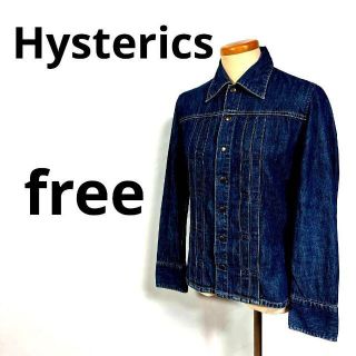 ヒステリックス(HYSTERICS)のHysterics ヒステリックス　レディース　デニムジャケット　古着　free(Gジャン/デニムジャケット)