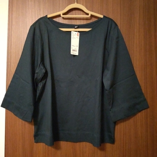 ユニクロ(UNIQLO)のユニクロ コットンT 新品(Tシャツ(長袖/七分))