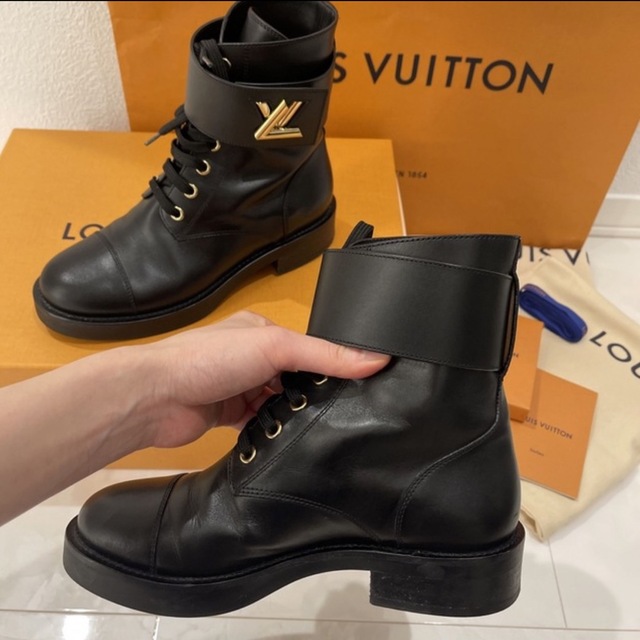 LOUIS VUITTON - 本日限りお値引き!!LOUIS VUITTON ブーツの通販 by