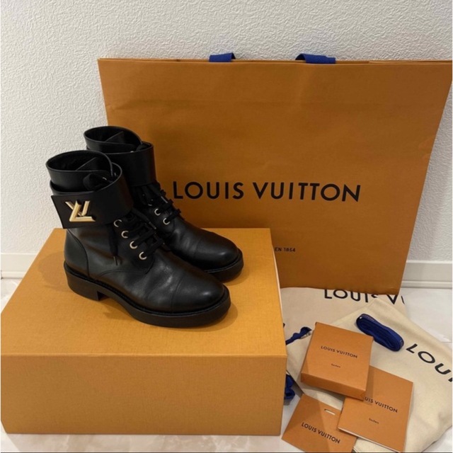 LOUIS VUITTON - 本日限りお値引き!!LOUIS VUITTON ブーツの通販 by