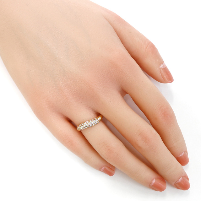 MIKIMOTO(ミキモト)のミキモト MIKIMOTO リング・指輪 10号 K18ゴールド ダイヤモンド 0.34ct 中古 レディースのアクセサリー(リング(指輪))の商品写真