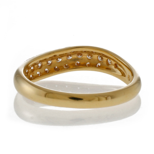 MIKIMOTO(ミキモト)のミキモト MIKIMOTO リング・指輪 10号 K18ゴールド ダイヤモンド 0.34ct 中古 レディースのアクセサリー(リング(指輪))の商品写真