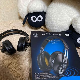 ゼンハイザー(SENNHEISER)のSENNHEISER MOMENTUM WIRELESS BLACK(ヘッドフォン/イヤフォン)