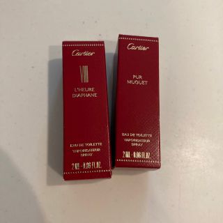 カルティエ(Cartier)のカルティエ香水　サンプル2本(香水(女性用))