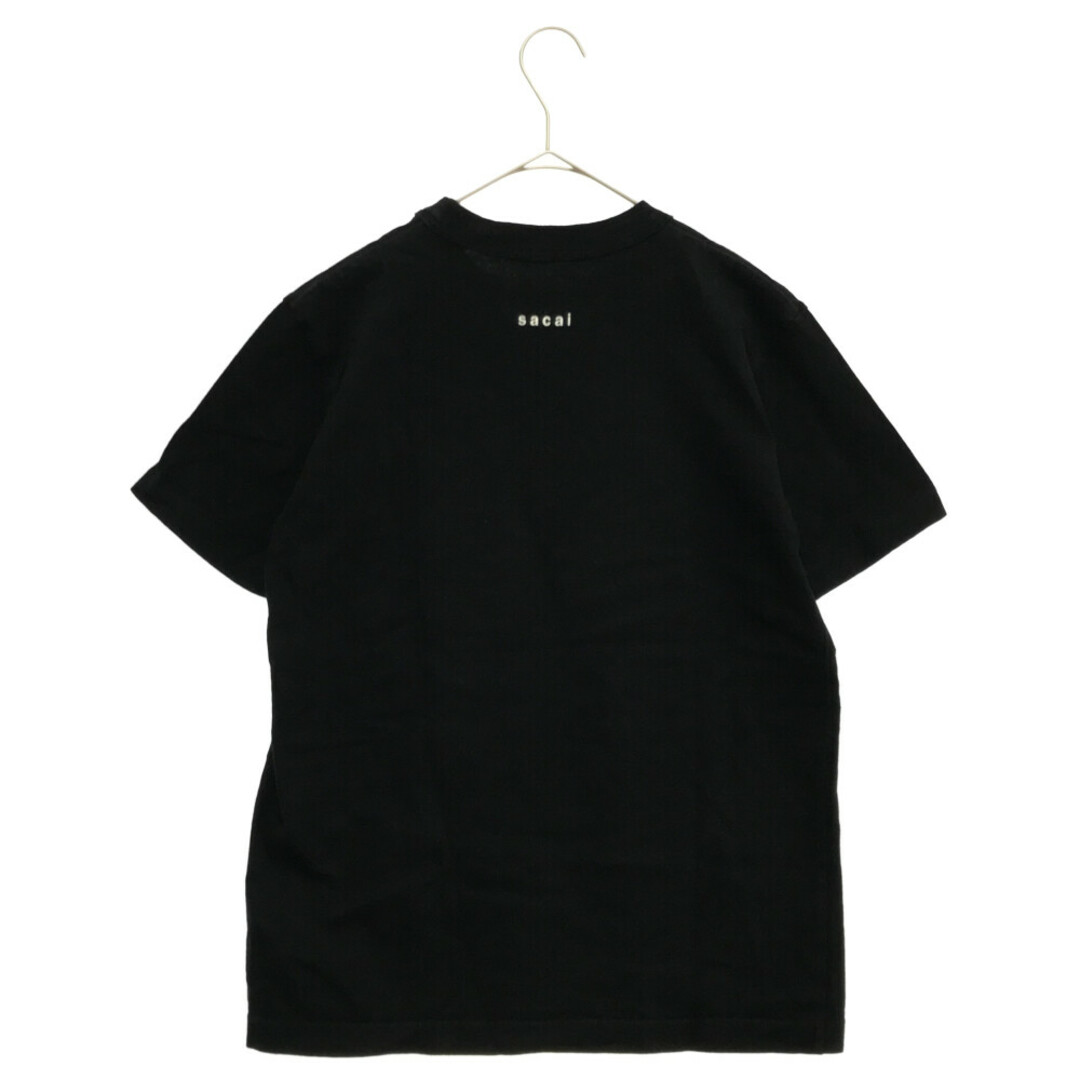 sacai(サカイ)のSacai サカイ 19AW Bar ITALIAプリント半袖Tシャツ ブラック 19-0006S メンズのトップス(Tシャツ/カットソー(半袖/袖なし))の商品写真