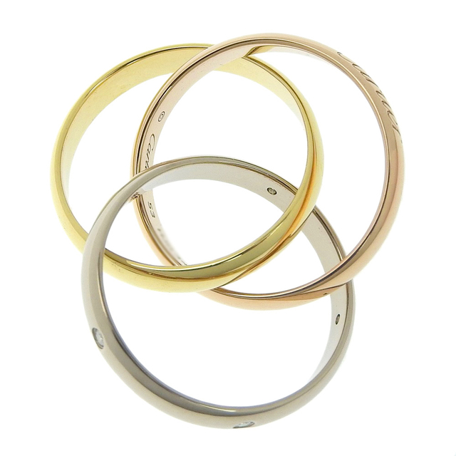本物保証】 新品同様 カルティエ CARTIER トリニティ リング 本物保証】 新品同様 カルティエ CARTIER トリニティ リング