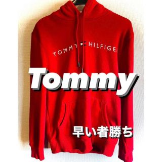 トミーヒルフィガー(TOMMY HILFIGER)のTommy HILFIGER レッドパーカー(パーカー)